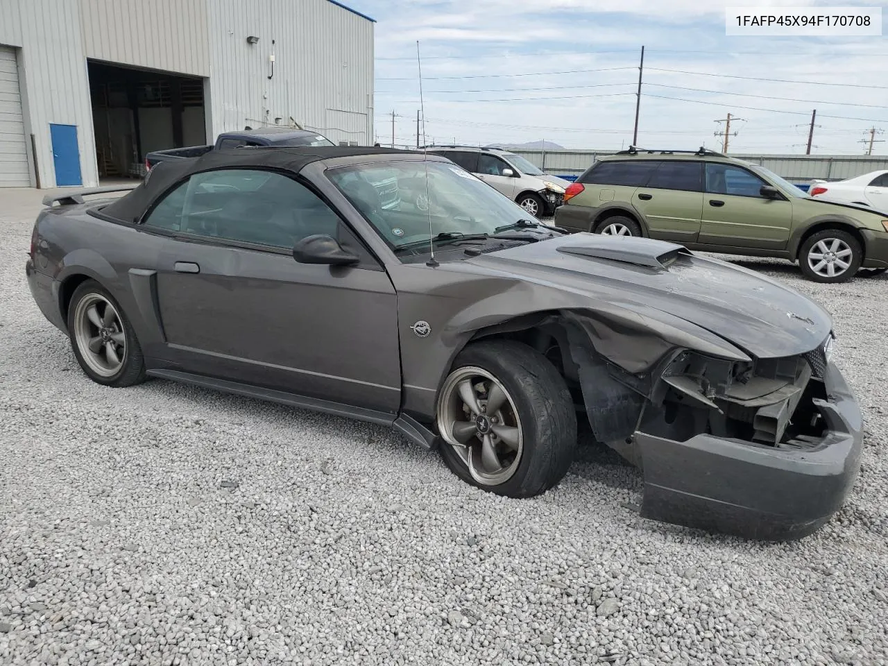 2004 Ford Mustang Gt VIN: 1FAFP45X94F170708 Lot: 64901604