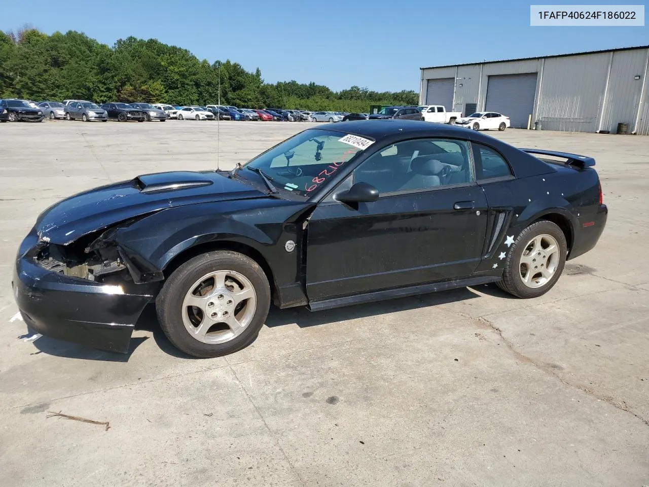 2004 Ford Mustang VIN: 1FAFP40624F186022 Lot: 68210494