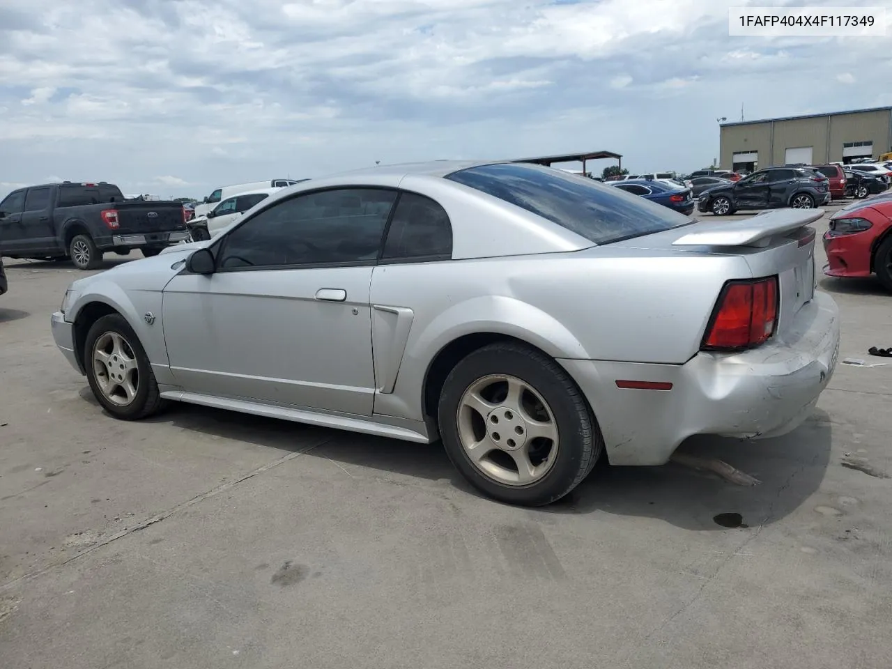 2004 Ford Mustang VIN: 1FAFP404X4F117349 Lot: 69954034