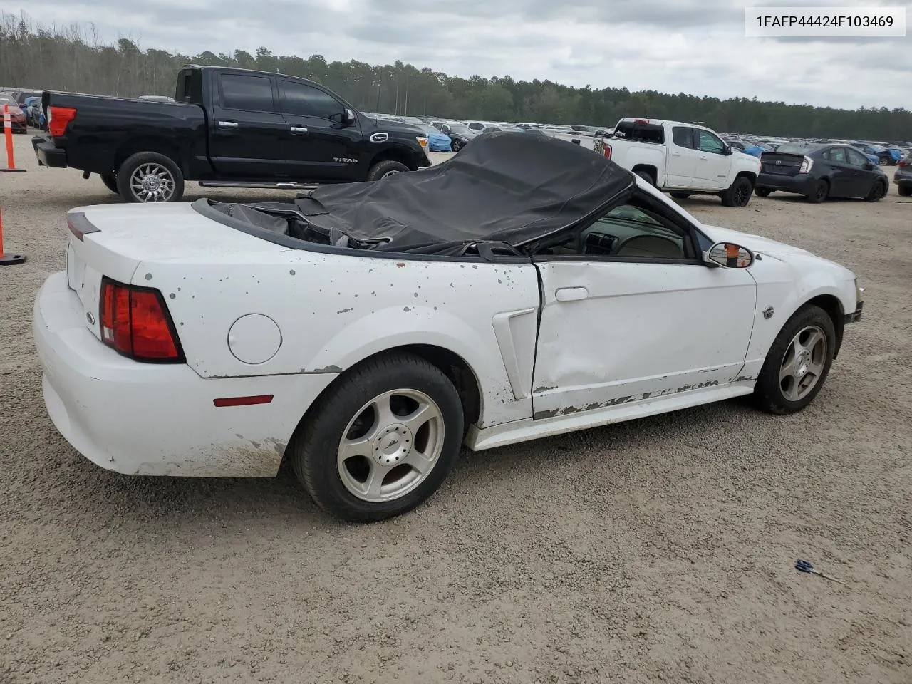 2004 Ford Mustang VIN: 1FAFP44424F103469 Lot: 70221994