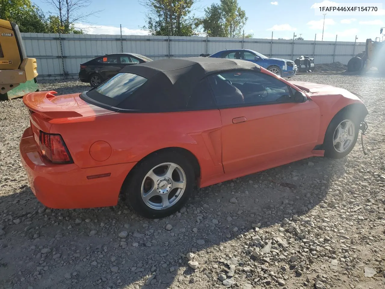 2004 Ford Mustang VIN: 1FAFP446X4F154770 Lot: 70473684