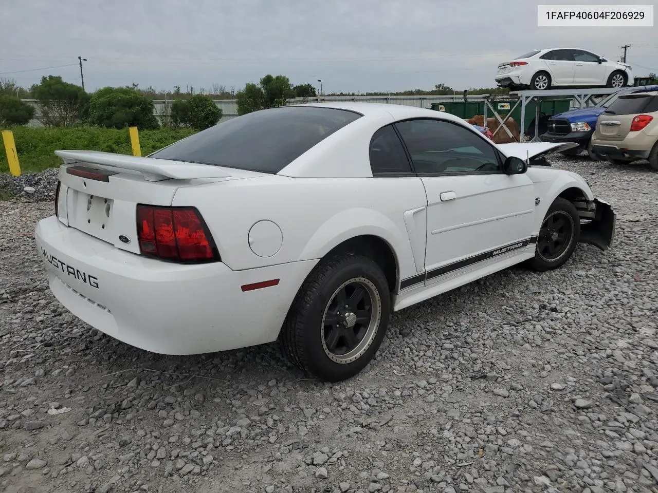 2004 Ford Mustang VIN: 1FAFP40604F206929 Lot: 71088344