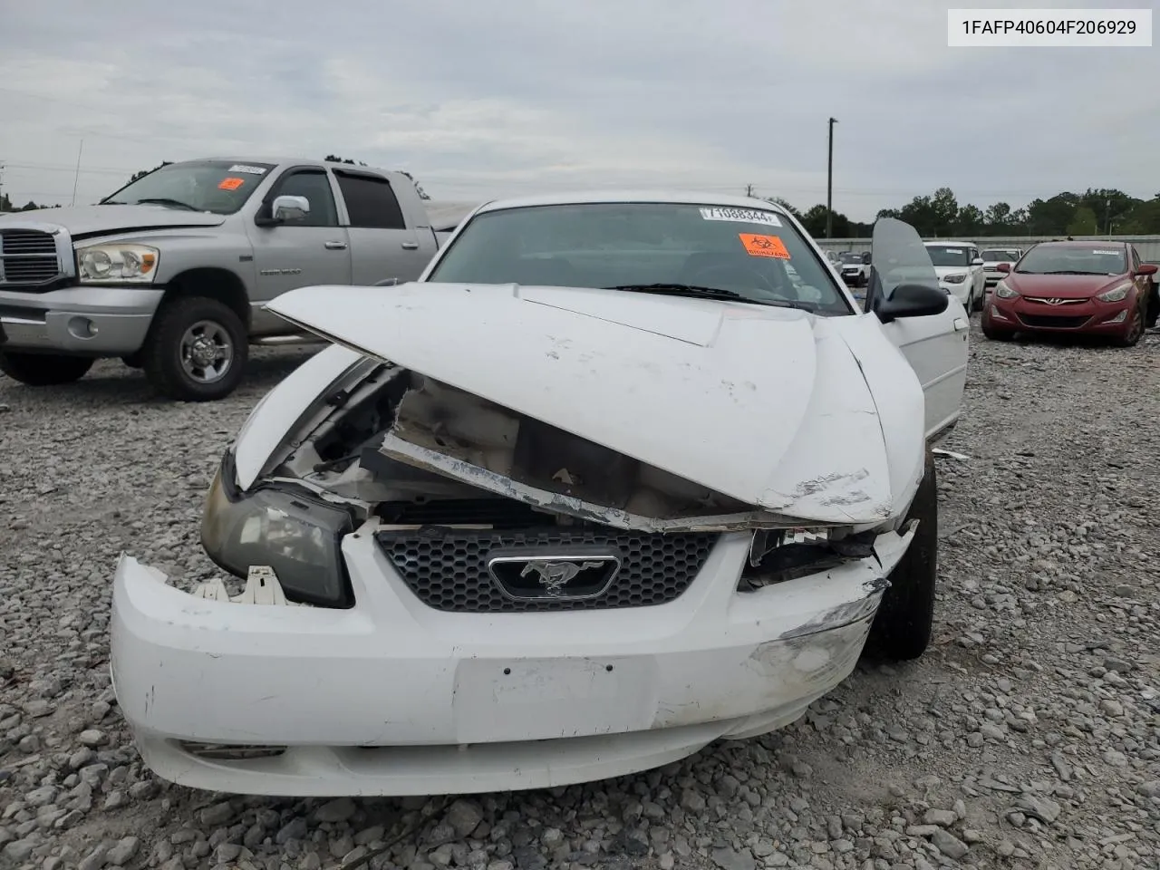 2004 Ford Mustang VIN: 1FAFP40604F206929 Lot: 71088344