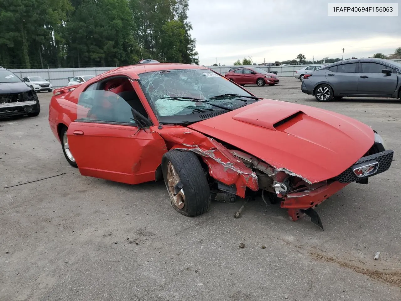 2004 Ford Mustang VIN: 1FAFP40694F156063 Lot: 73345454