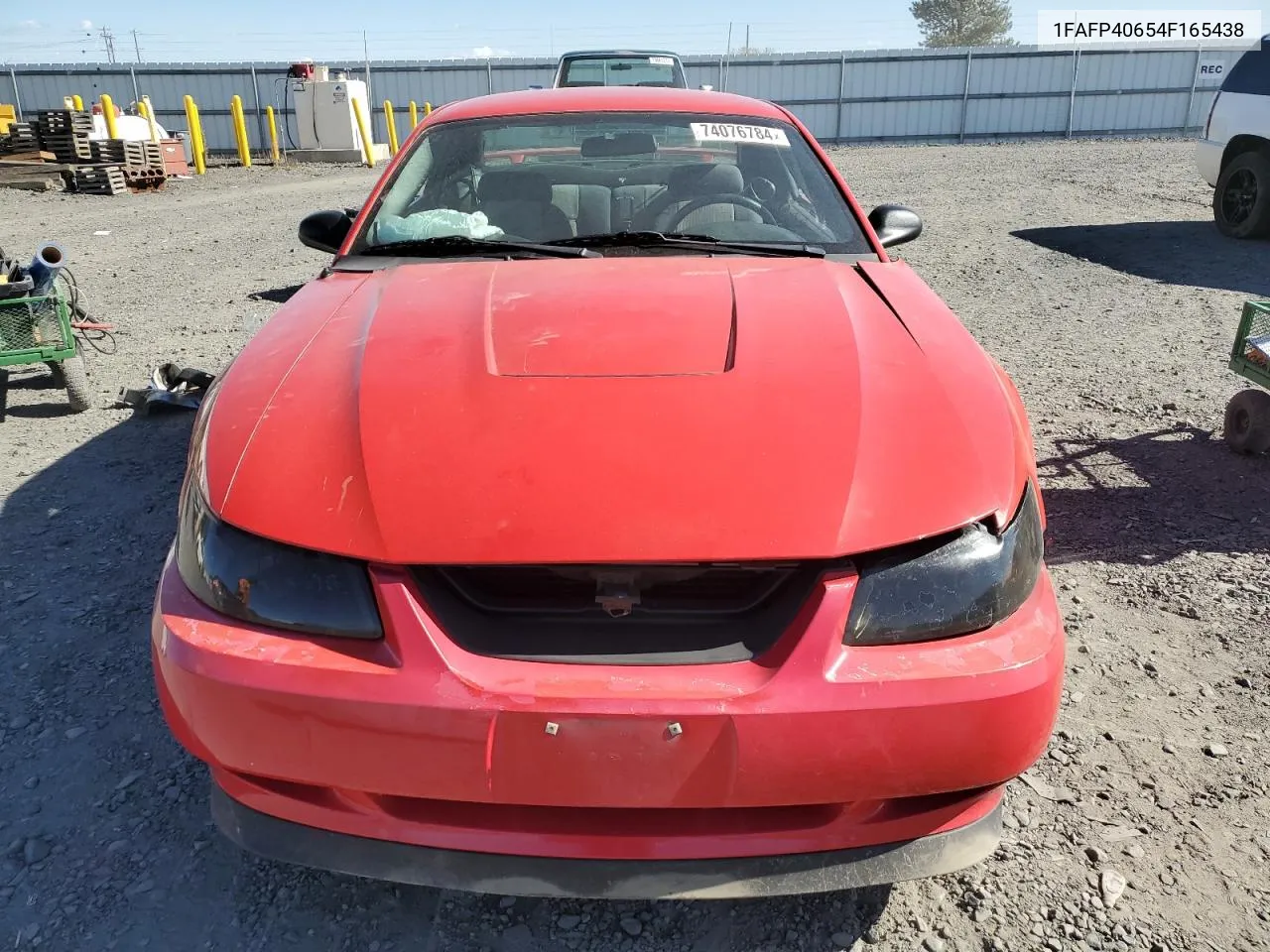 2004 Ford Mustang VIN: 1FAFP40654F165438 Lot: 74076784