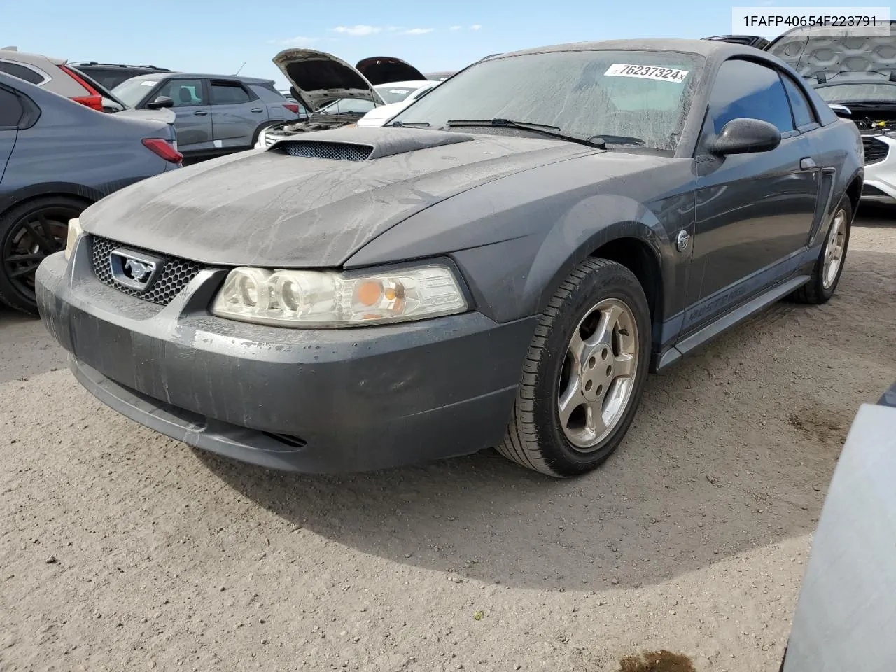 2004 Ford Mustang VIN: 1FAFP40654F223791 Lot: 76237324