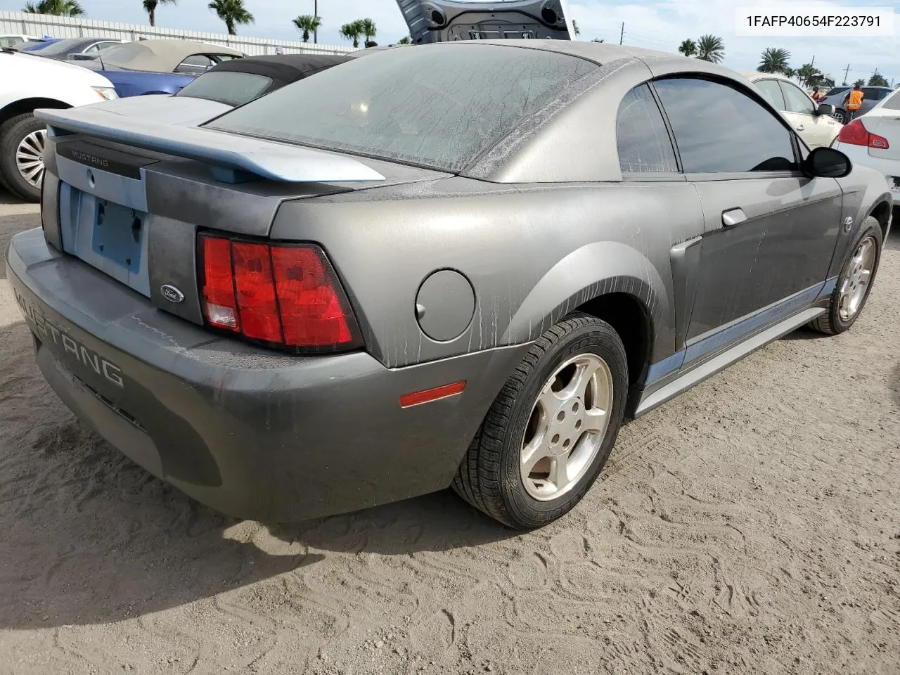 2004 Ford Mustang VIN: 1FAFP40654F223791 Lot: 76237324