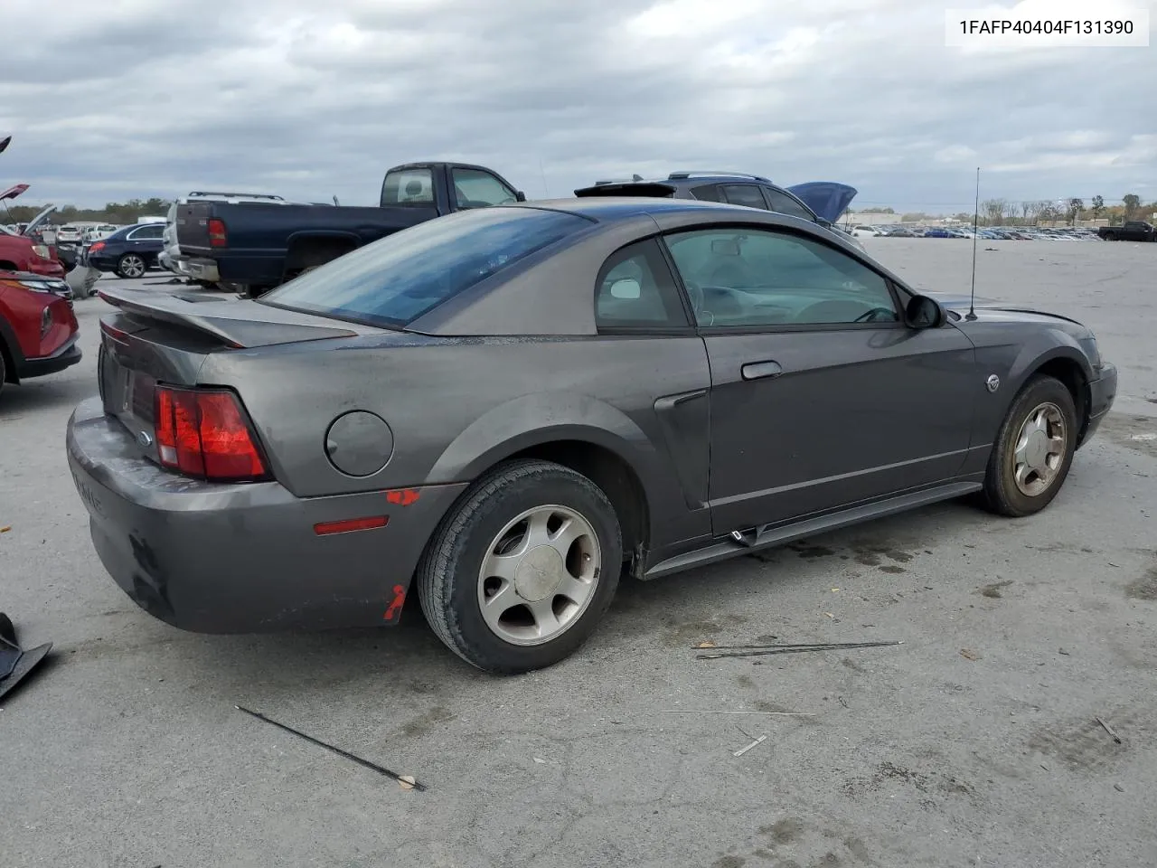 2004 Ford Mustang VIN: 1FAFP40404F131390 Lot: 77065334