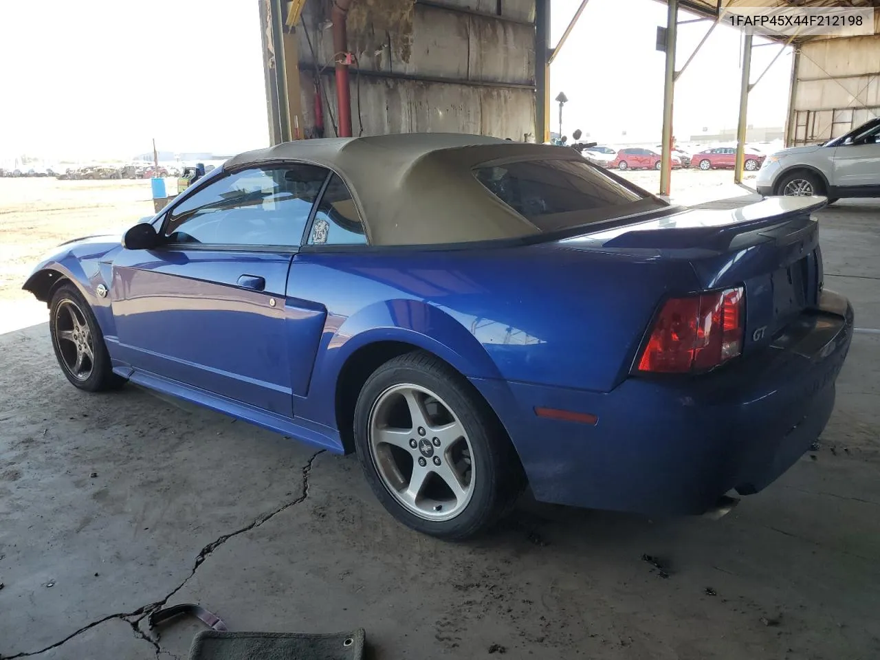 2004 Ford Mustang Gt VIN: 1FAFP45X44F212198 Lot: 78439984