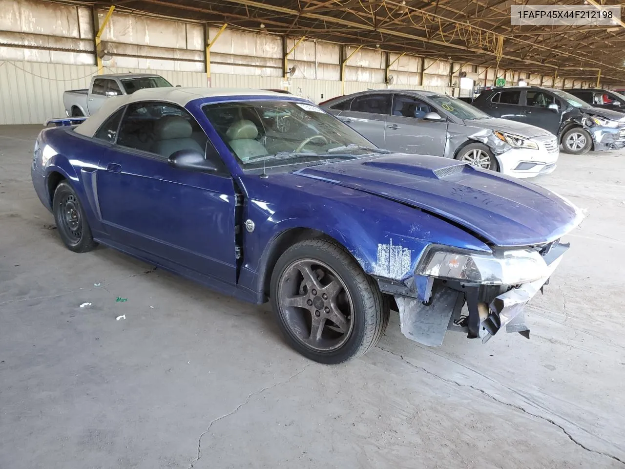 2004 Ford Mustang Gt VIN: 1FAFP45X44F212198 Lot: 78439984