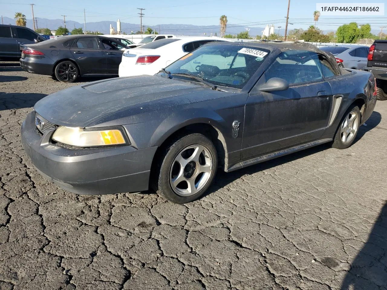 2004 Ford Mustang VIN: 1FAFP44624F186662 Lot: 78957324