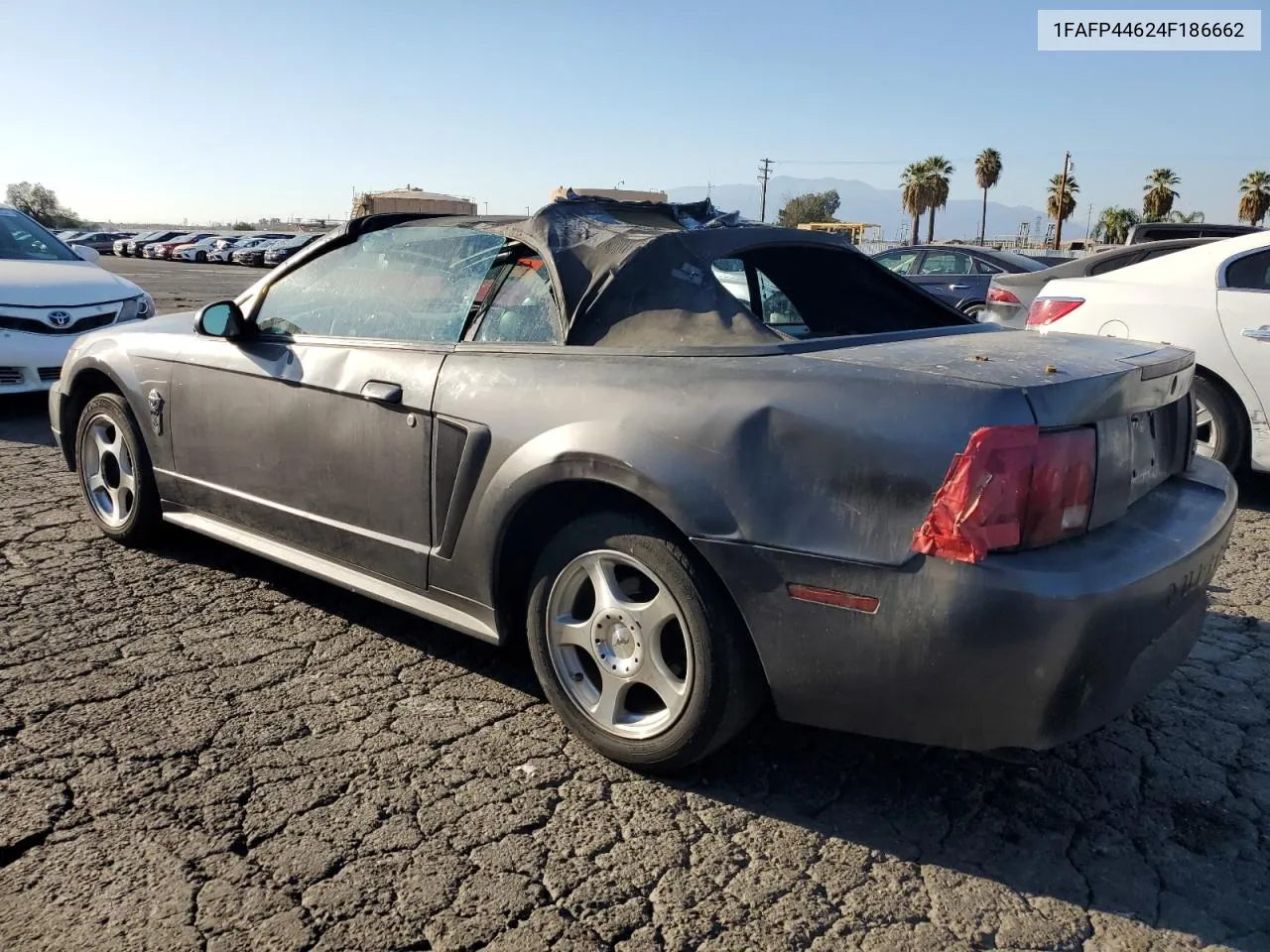 2004 Ford Mustang VIN: 1FAFP44624F186662 Lot: 78957324