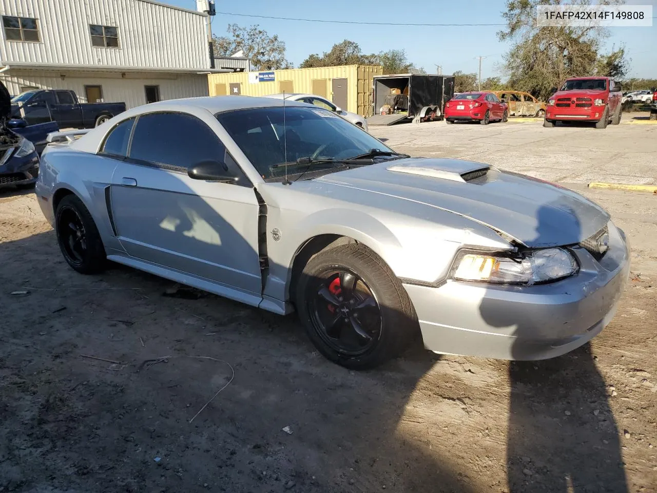 2004 Ford Mustang Gt VIN: 1FAFP42X14F149808 Lot: 79010624