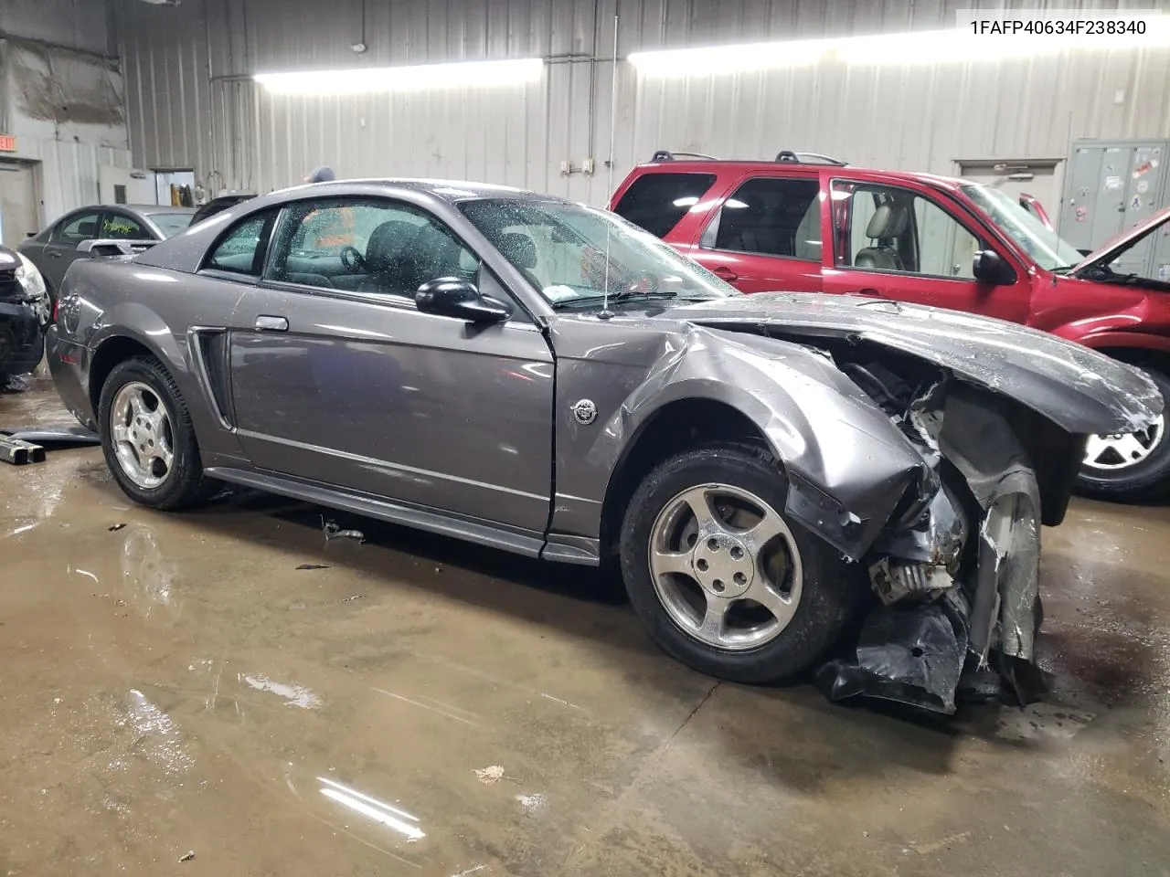 2004 Ford Mustang VIN: 1FAFP40634F238340 Lot: 80070514