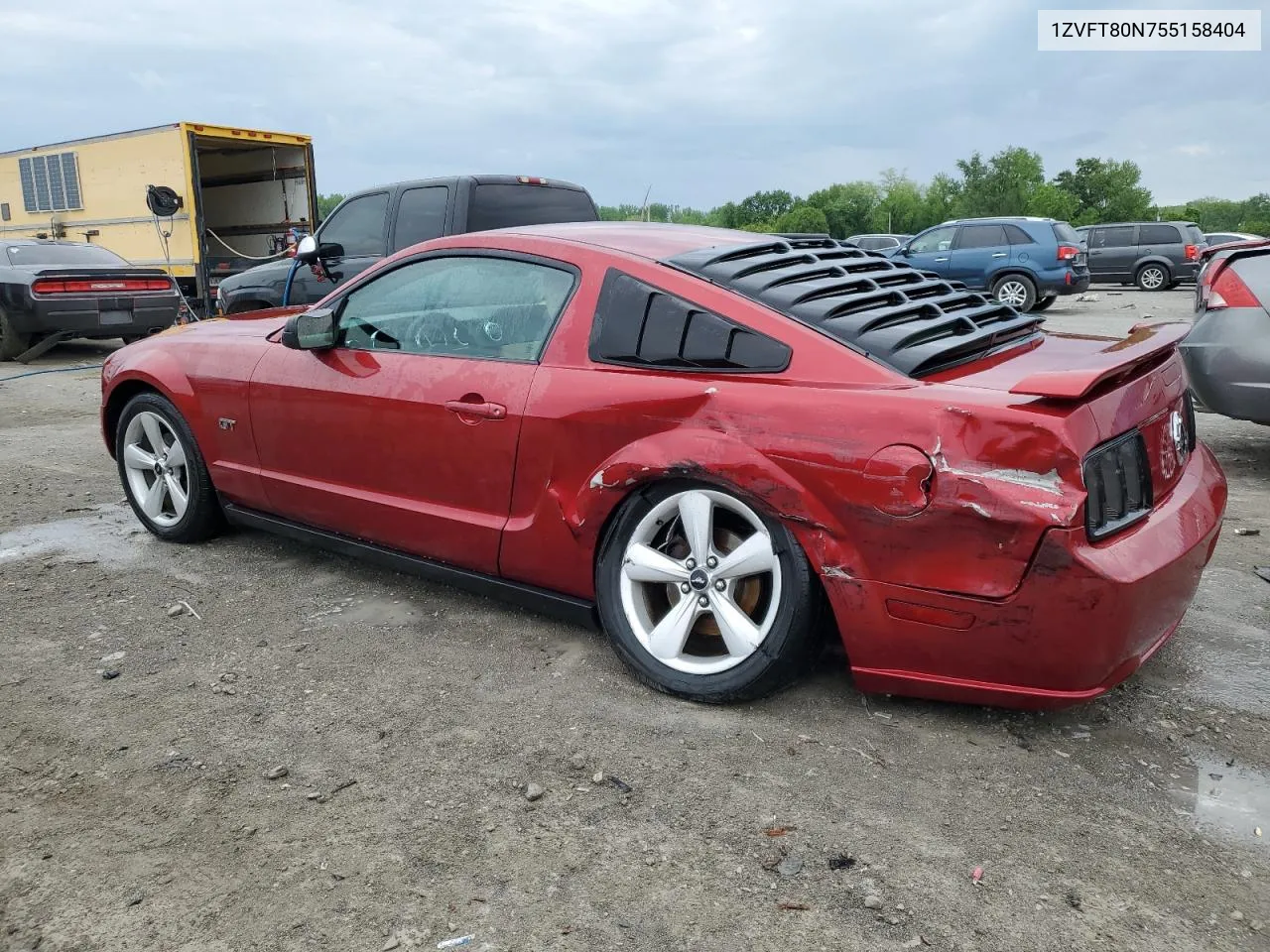 2005 Ford Mustang VIN: 1ZVFT80N755158404 Lot: 51821113