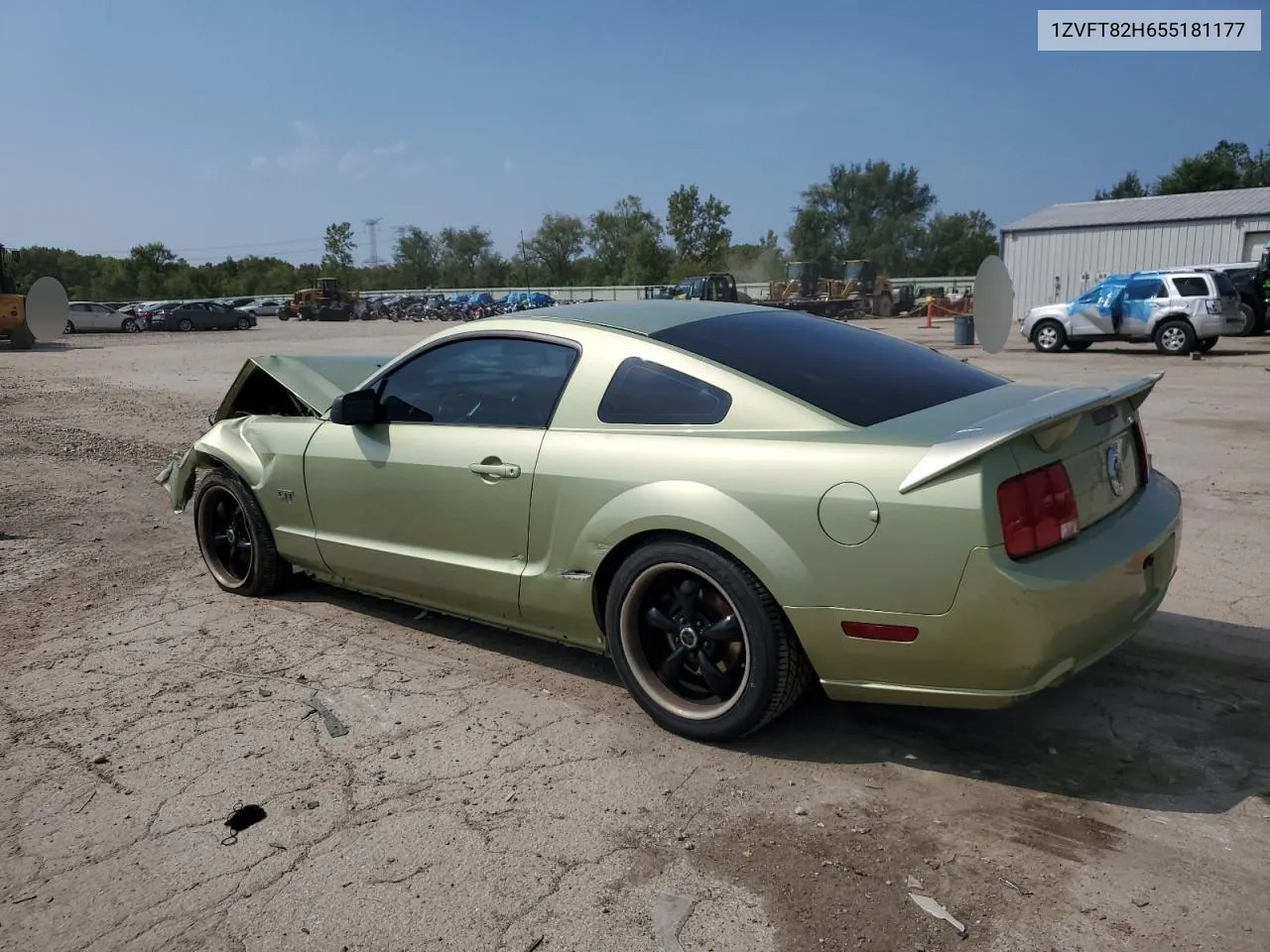 2005 Ford Mustang Gt VIN: 1ZVFT82H655181177 Lot: 69583134