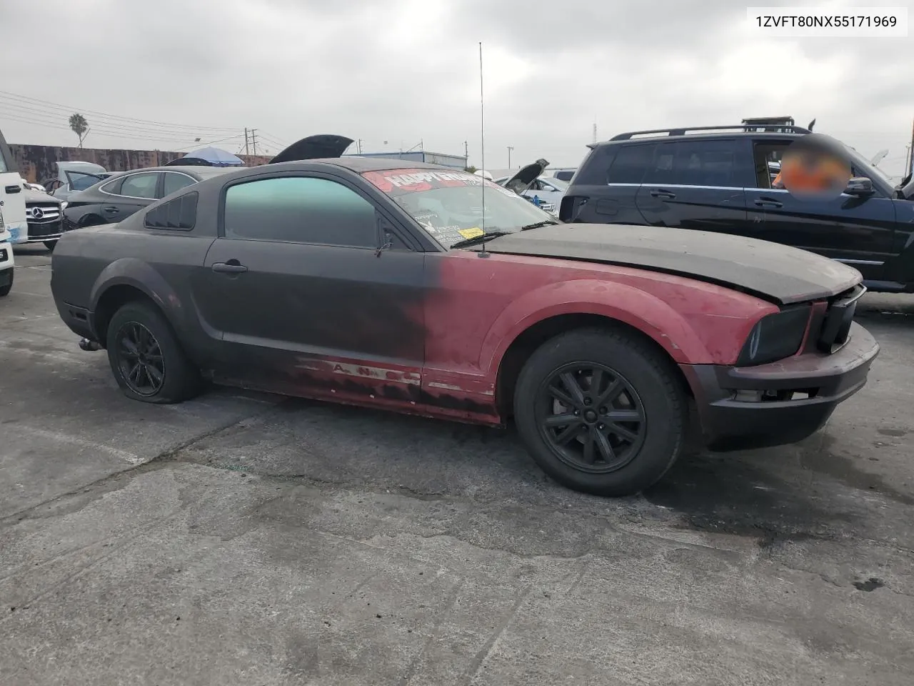 1ZVFT80NX55171969 2005 Ford Mustang