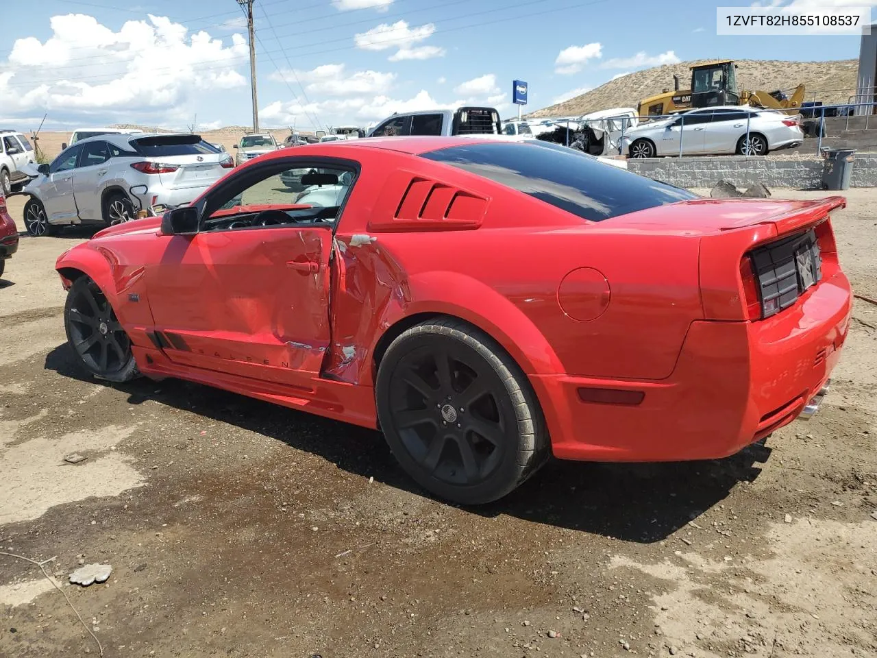 1ZVFT82H855108537 2005 Ford Mustang Gt