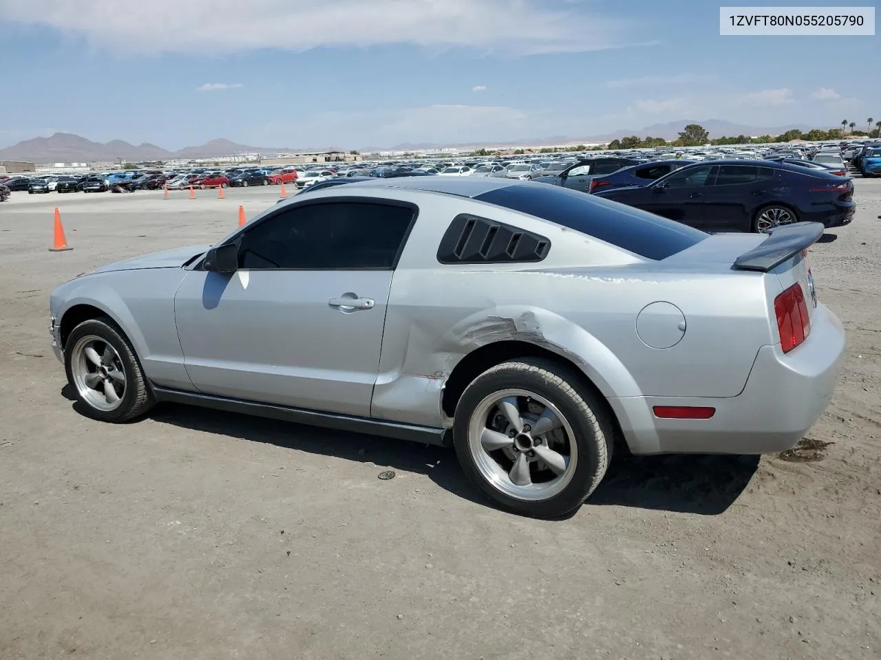 2005 Ford Mustang VIN: 1ZVFT80N055205790 Lot: 70410764