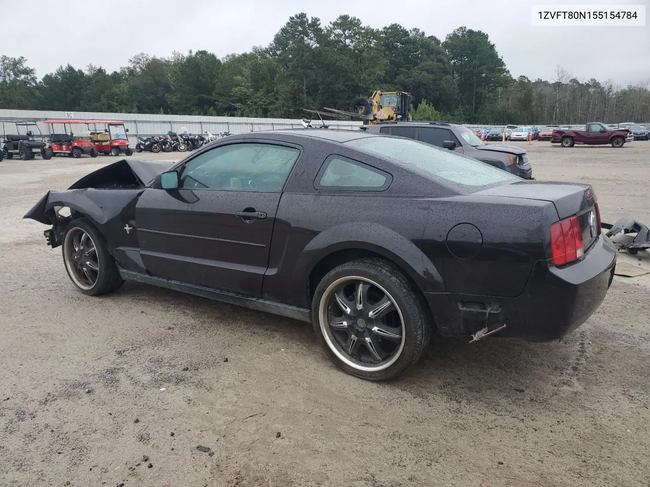 2005 Ford Mustang VIN: 1ZVFT80N155154784 Lot: 70558934