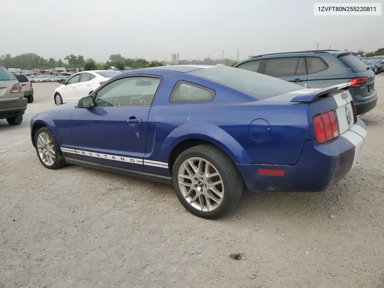 2005 Ford Mustang VIN: 1ZVFT80N255220811 Lot: 71000074