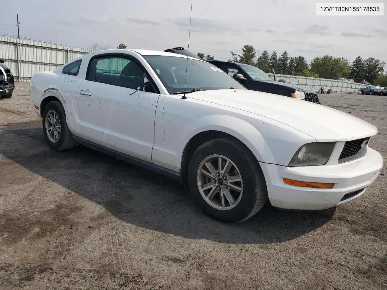 2005 Ford Mustang VIN: 1ZVFT80N155178535 Lot: 71686714