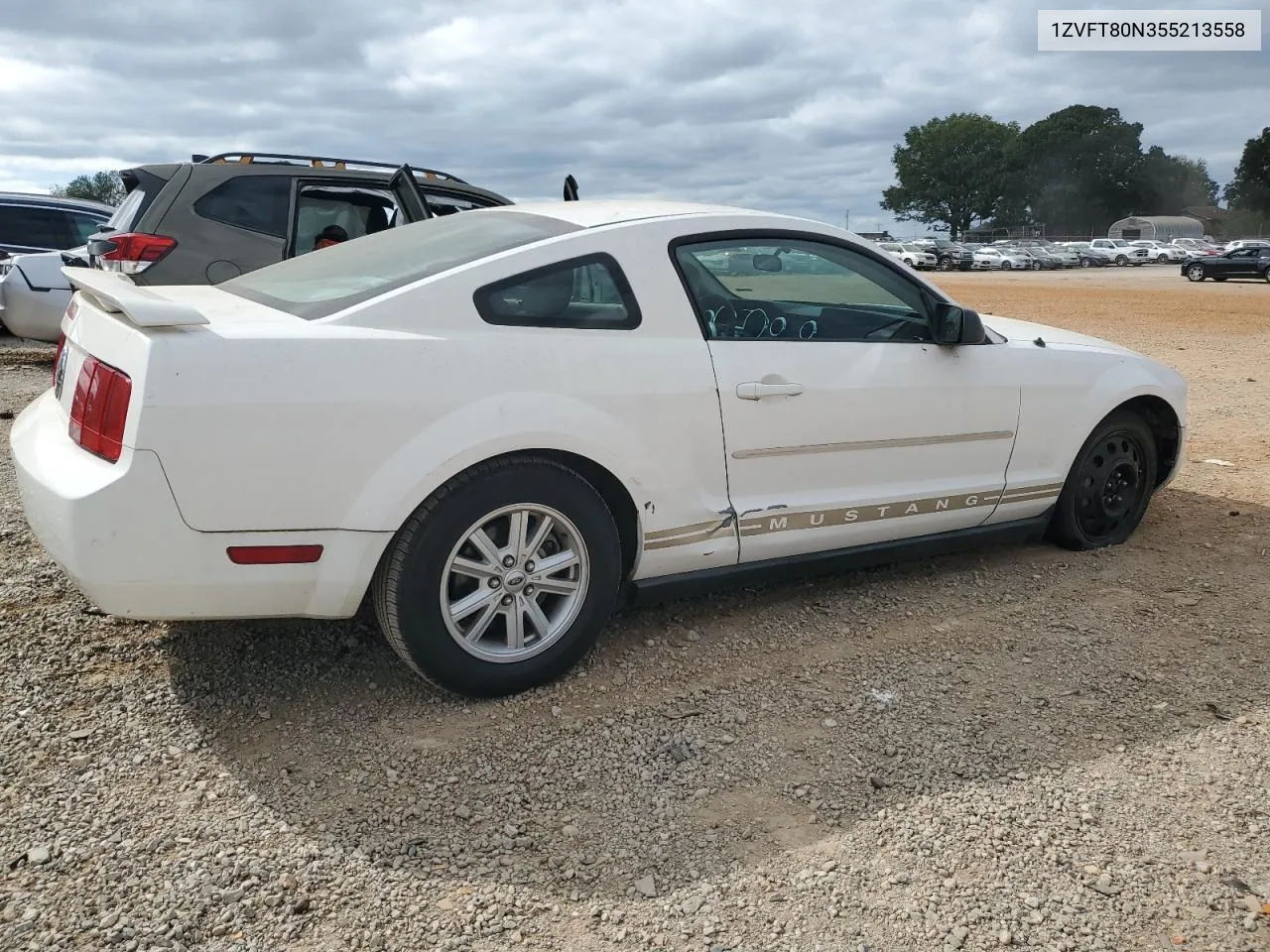 2005 Ford Mustang VIN: 1ZVFT80N355213558 Lot: 72279384