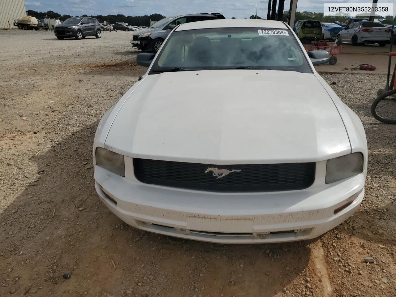 2005 Ford Mustang VIN: 1ZVFT80N355213558 Lot: 72279384