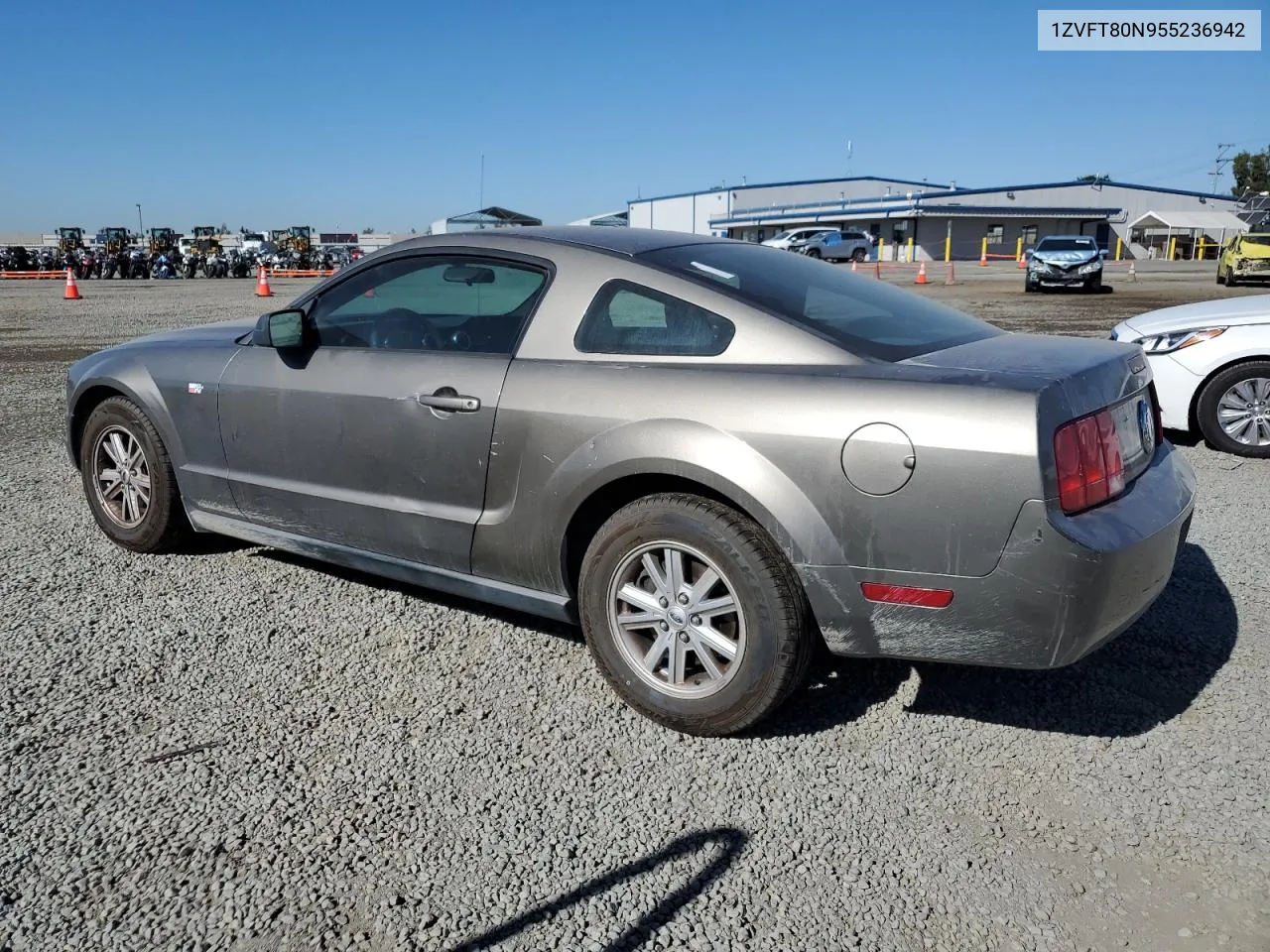 2005 Ford Mustang VIN: 1ZVFT80N955236942 Lot: 79060474