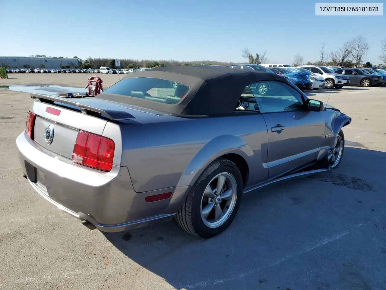 2006 Ford Mustang Gt VIN: 1ZVFT85H765181878 Lot: 43771494