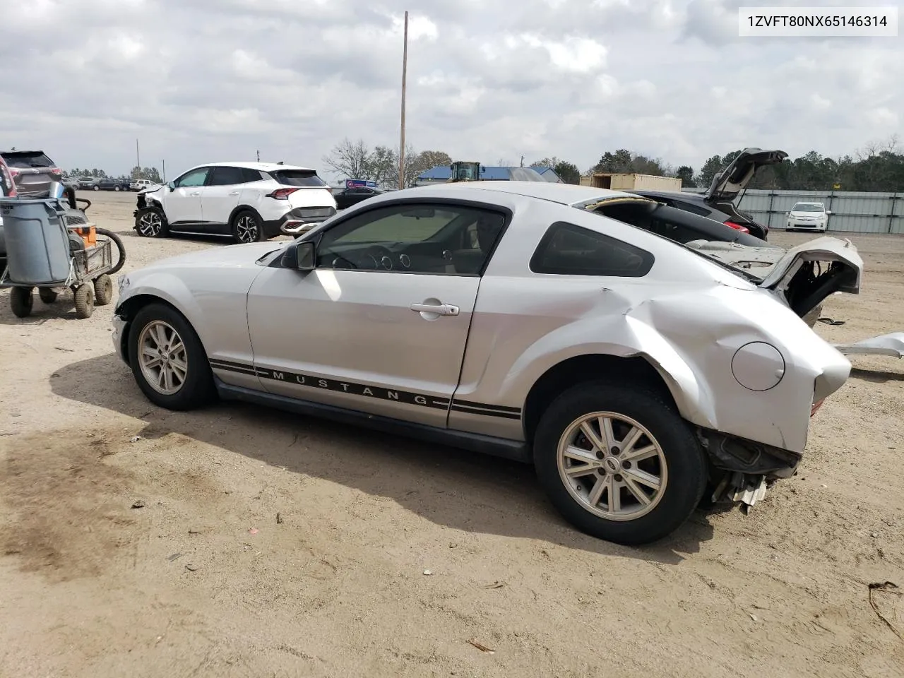 2006 Ford Mustang VIN: 1ZVFT80NX65146314 Lot: 44774304