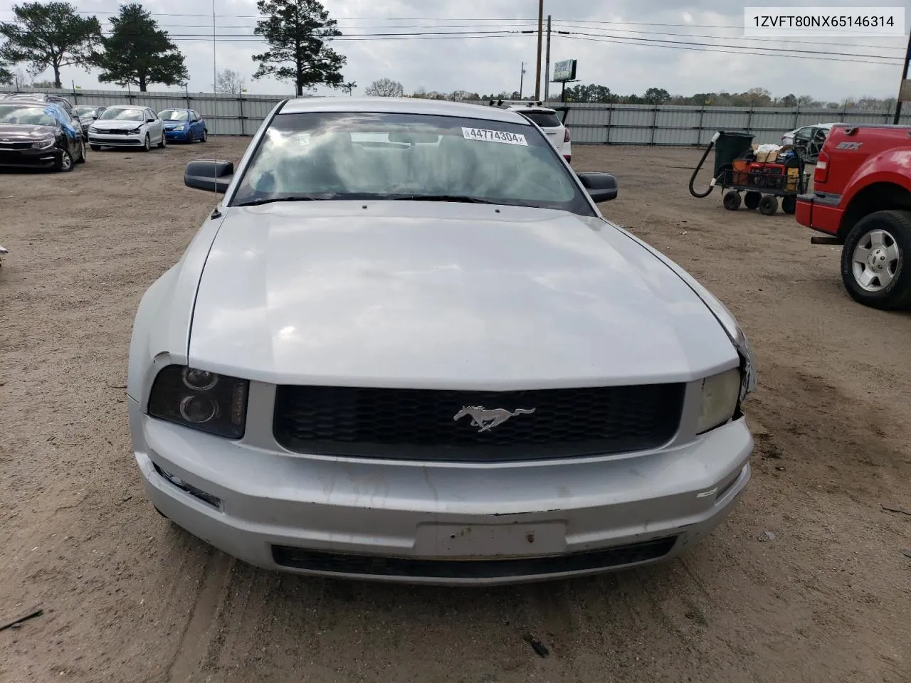 2006 Ford Mustang VIN: 1ZVFT80NX65146314 Lot: 44774304