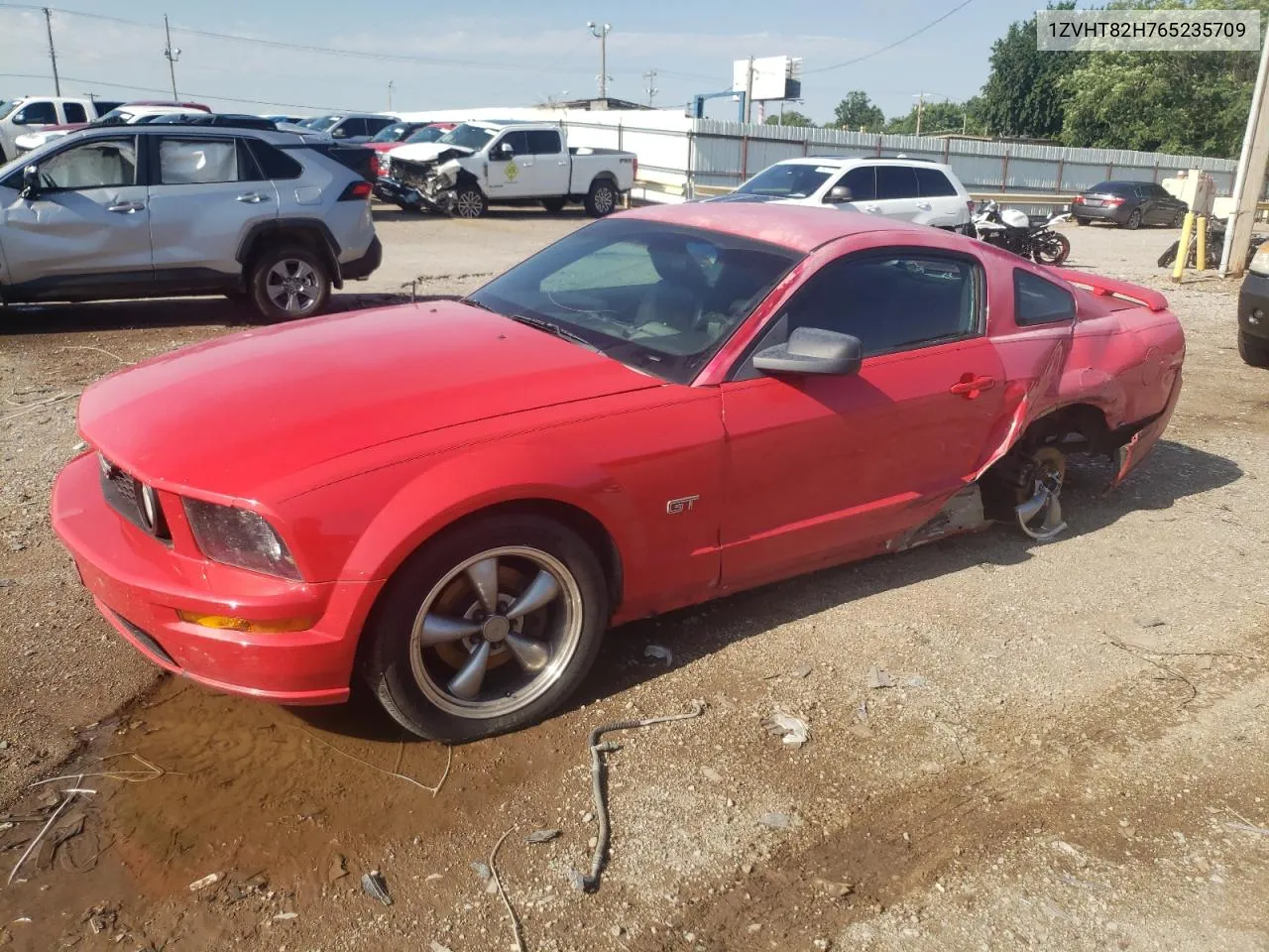 1ZVHT82H765235709 2006 Ford Mustang Gt