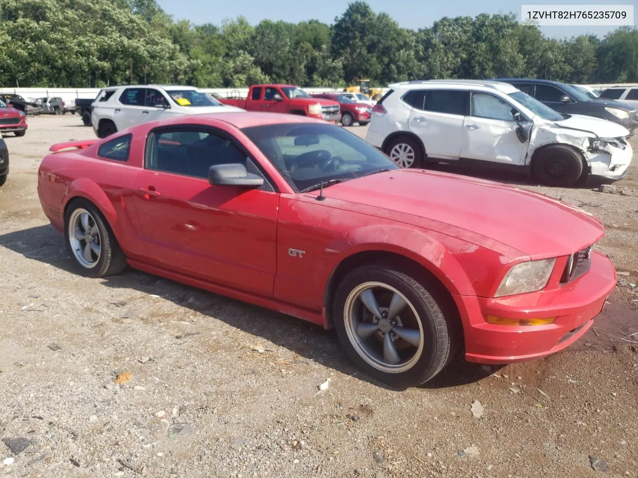 1ZVHT82H765235709 2006 Ford Mustang Gt