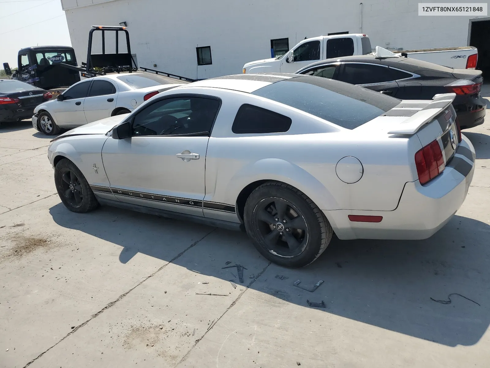 2006 Ford Mustang VIN: 1ZVFT80NX65121848 Lot: 65151294