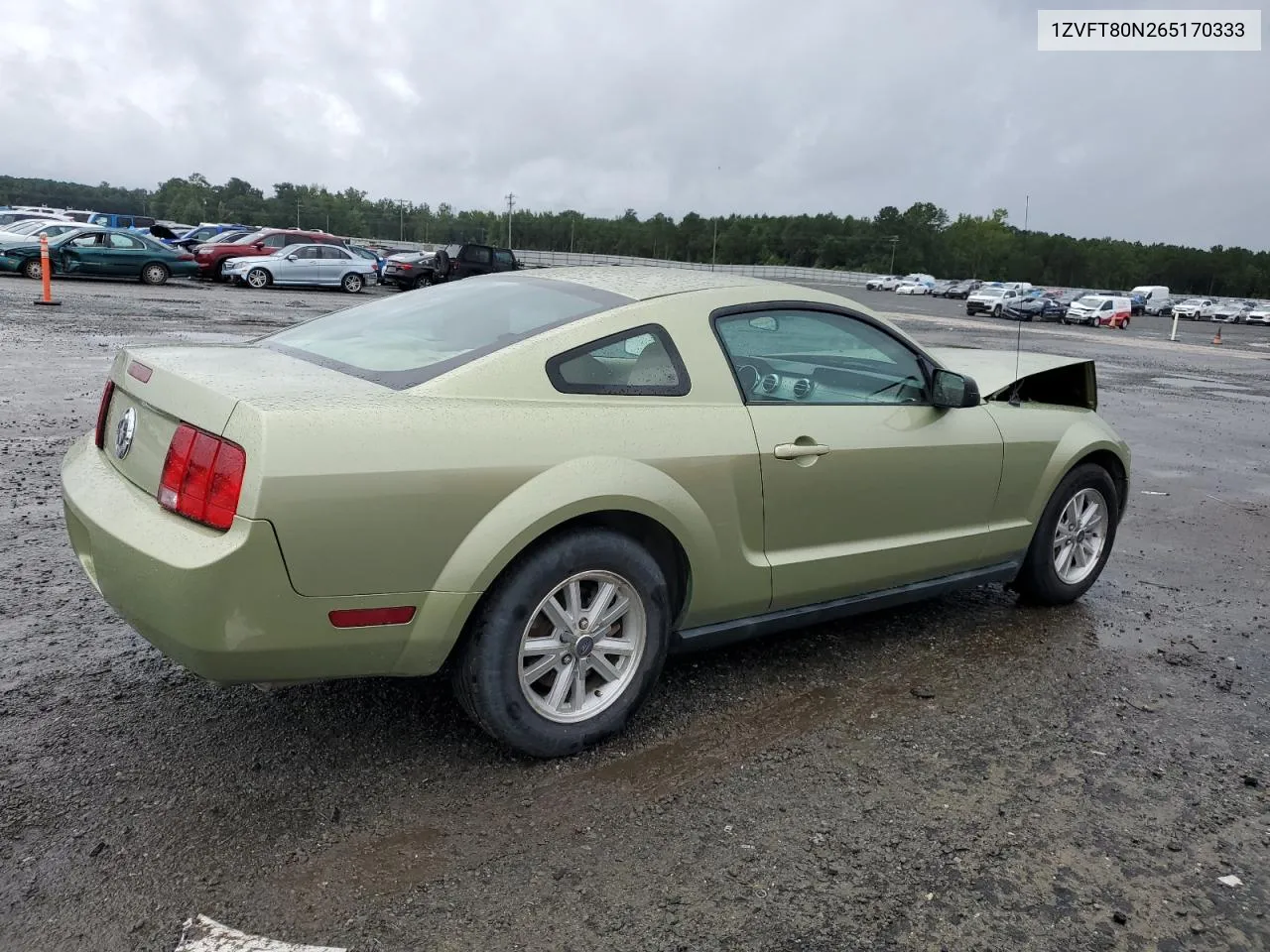 2006 Ford Mustang VIN: 1ZVFT80N265170333 Lot: 66155054