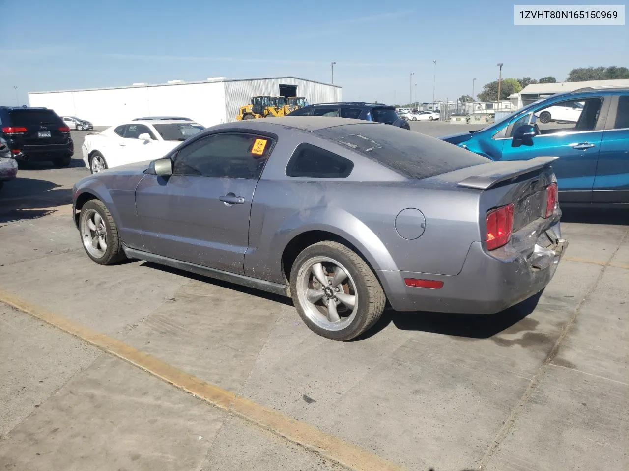 2006 Ford Mustang VIN: 1ZVHT80N165150969 Lot: 69074284