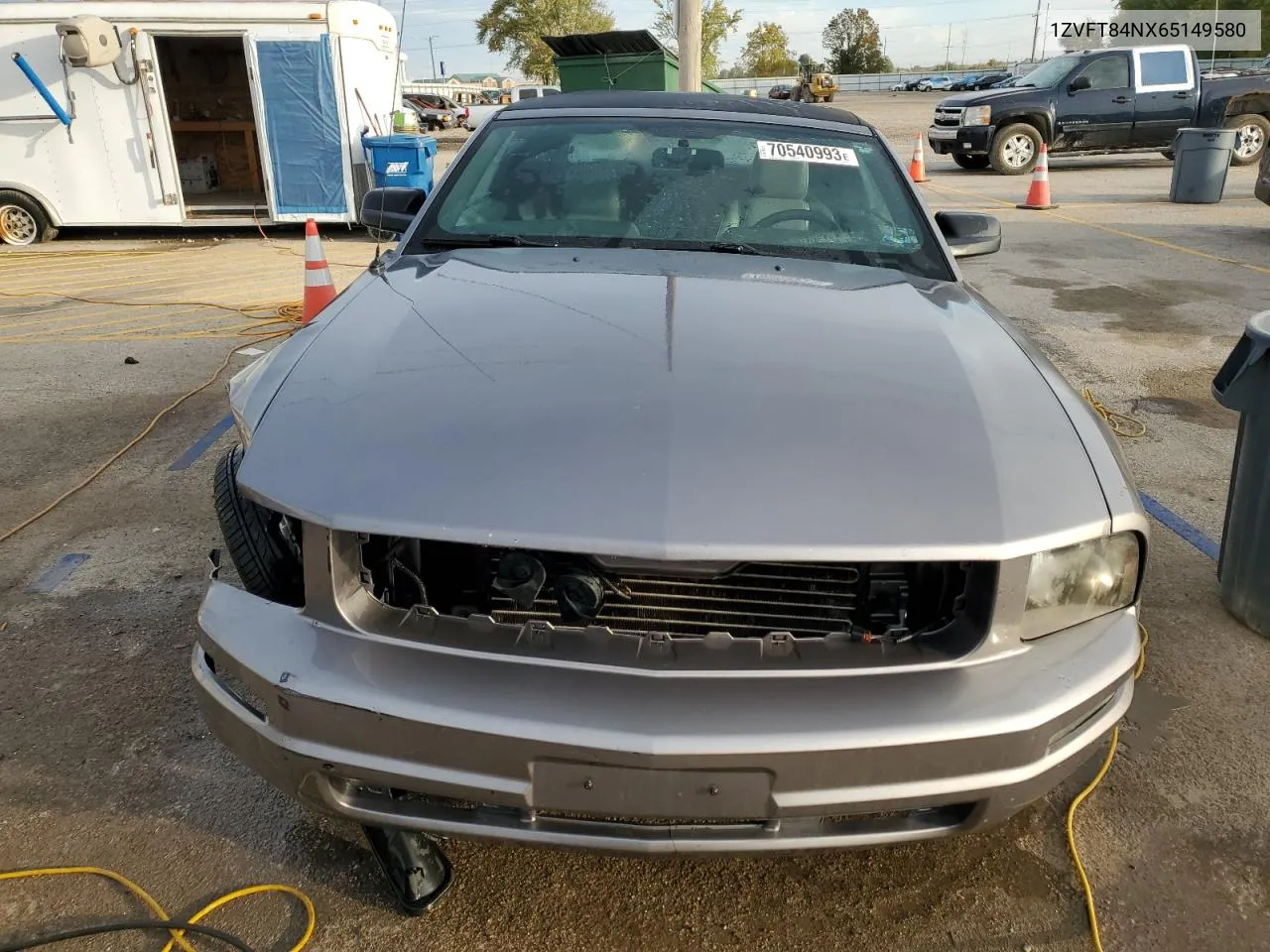 2006 Ford Mustang VIN: 1ZVFT84NX65149580 Lot: 70540993