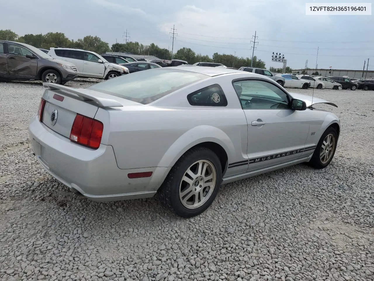 2006 Ford Mustang Gt VIN: 1ZVFT82H365196401 Lot: 70711784