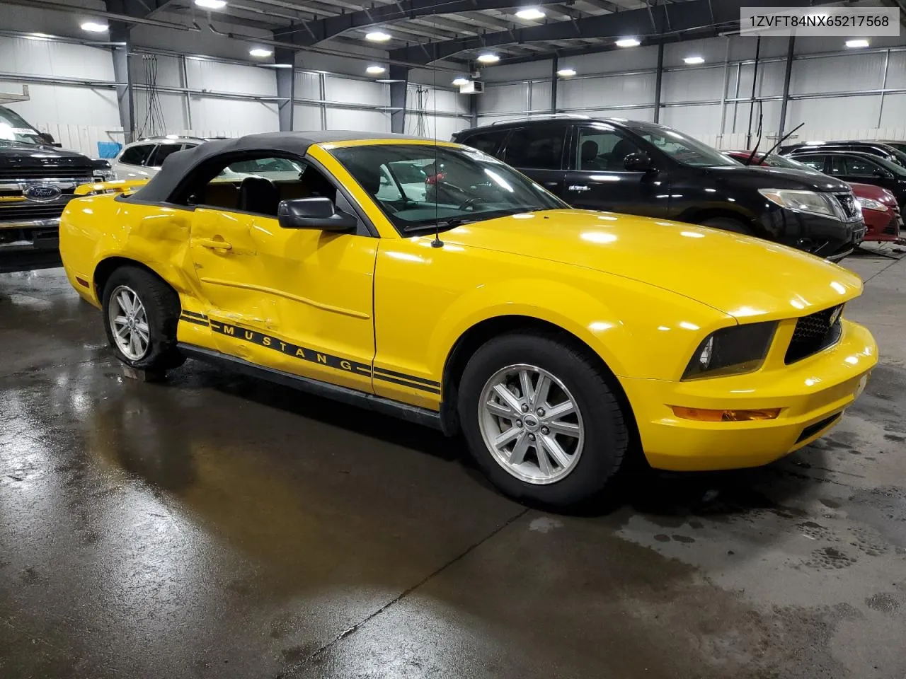 2006 Ford Mustang VIN: 1ZVFT84NX65217568 Lot: 71000364