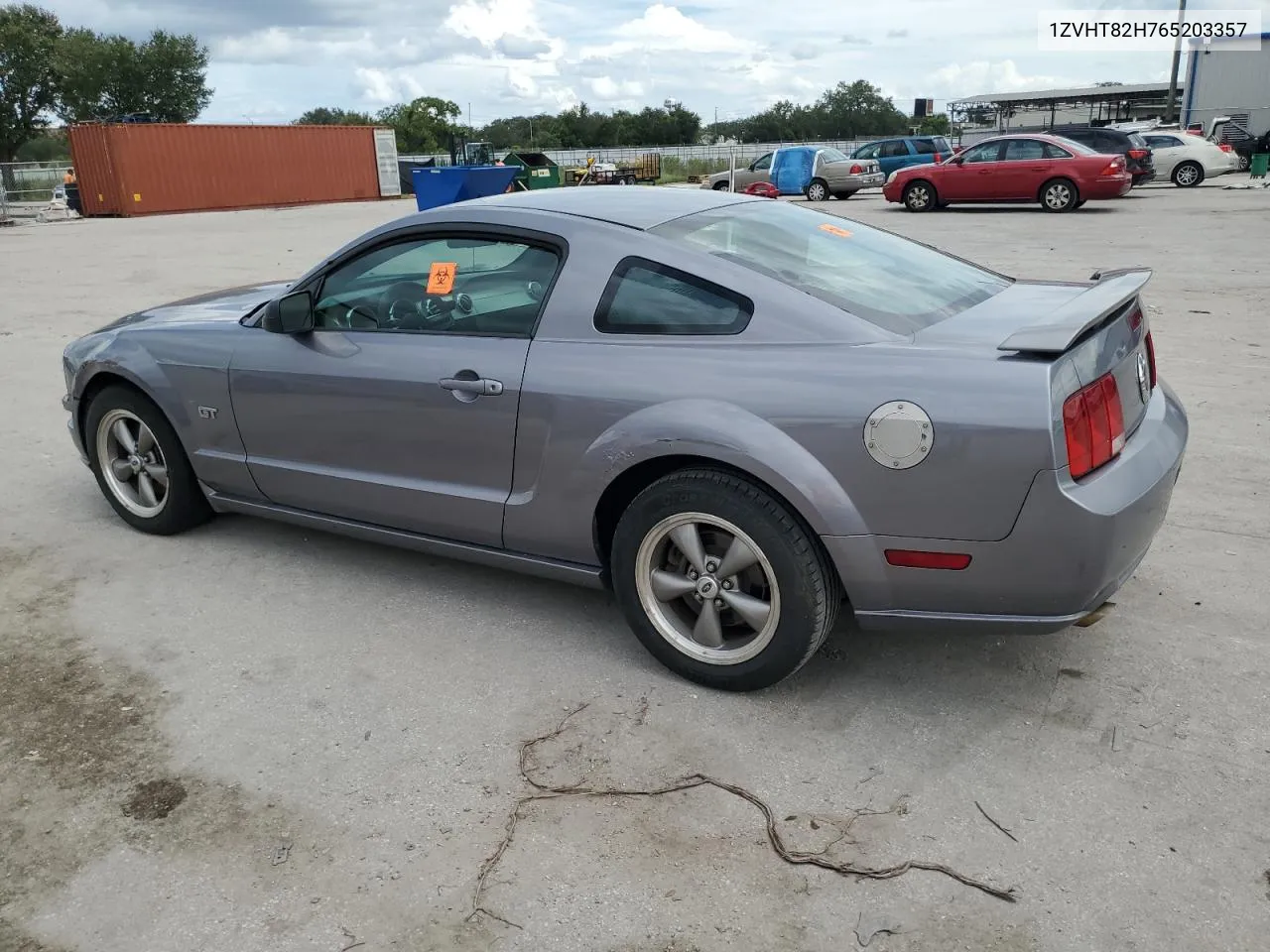 2006 Ford Mustang Gt VIN: 1ZVHT82H765203357 Lot: 71052774