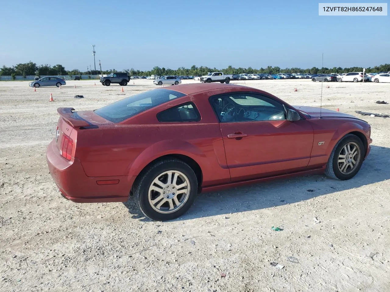 2006 Ford Mustang Gt VIN: 1ZVFT82H865247648 Lot: 71435234