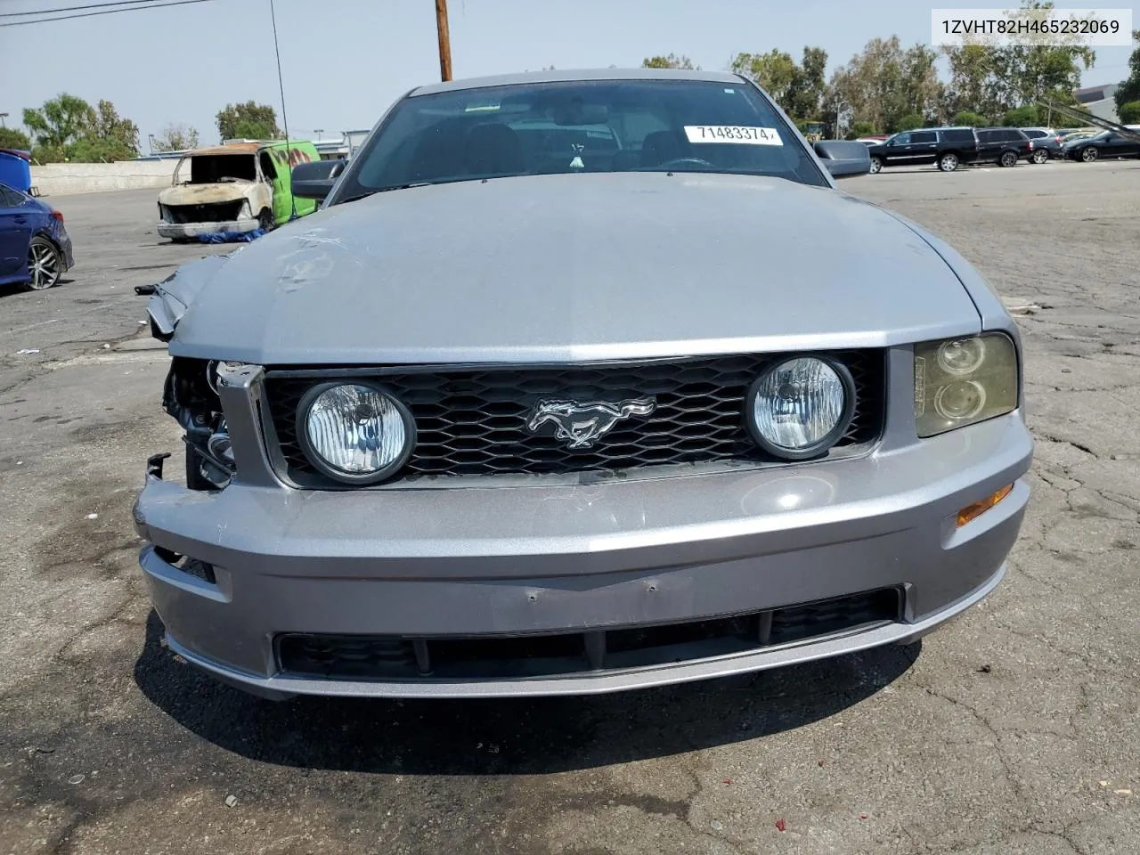 2006 Ford Mustang Gt VIN: 1ZVHT82H465232069 Lot: 71483374