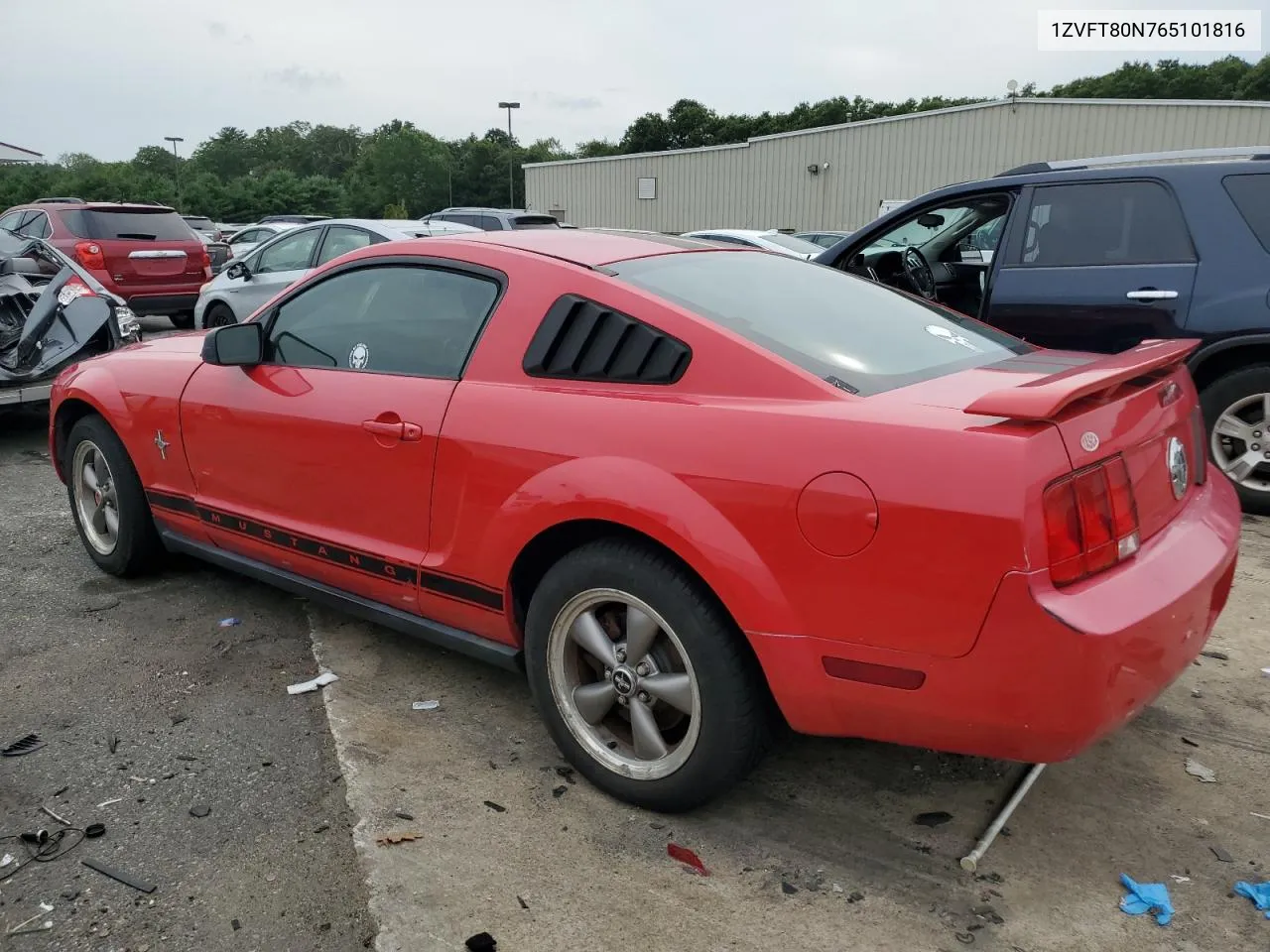 1ZVFT80N765101816 2006 Ford Mustang