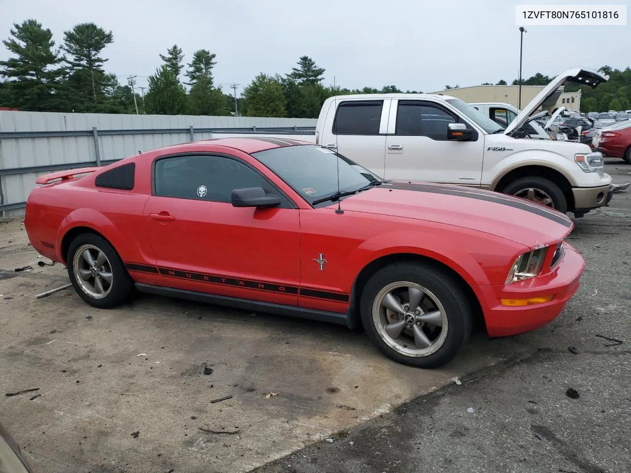 1ZVFT80N765101816 2006 Ford Mustang