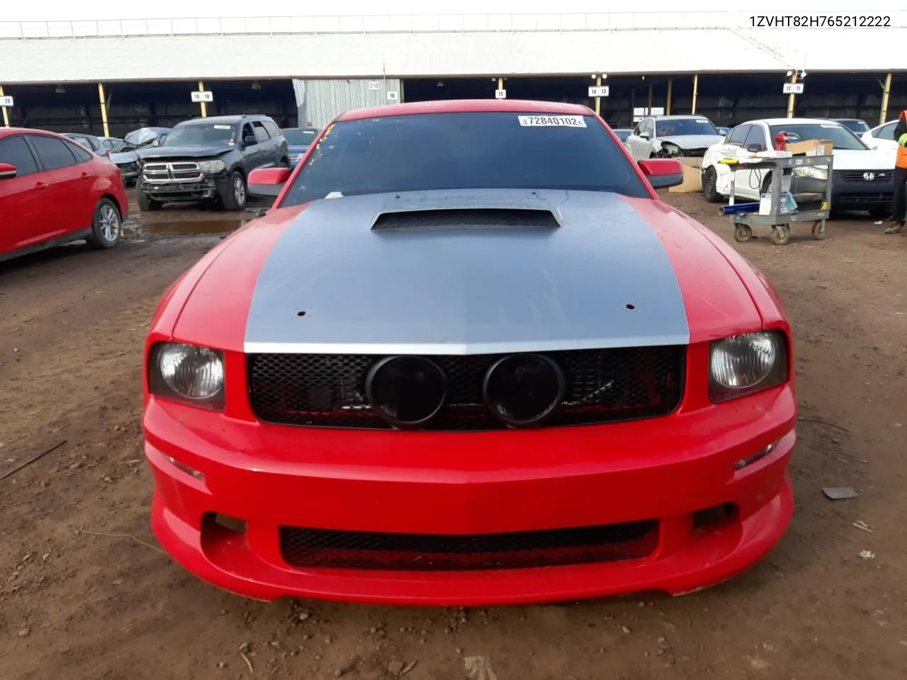 1ZVHT82H765212222 2006 Ford Mustang Gt