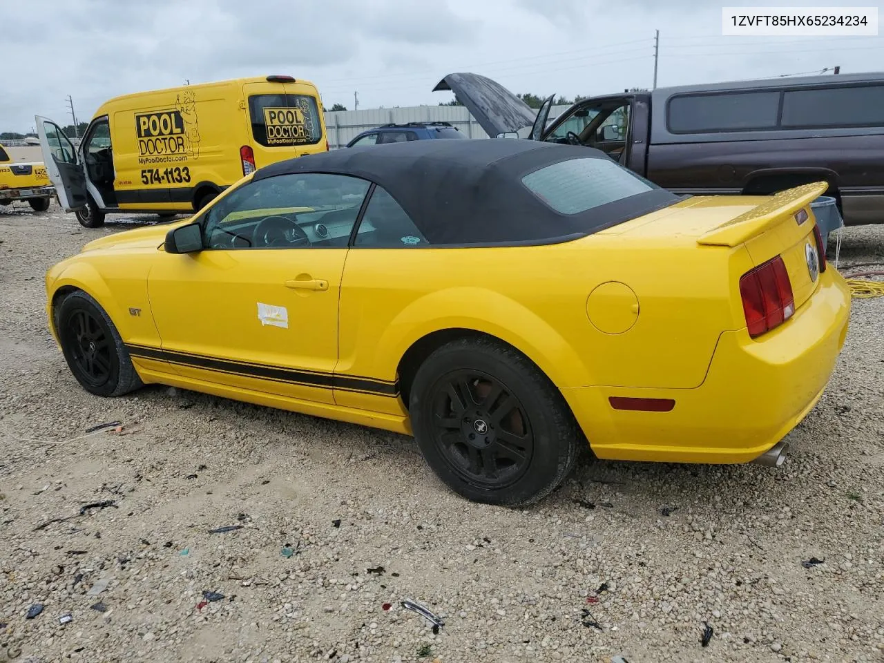 2006 Ford Mustang Gt VIN: 1ZVFT85HX65234234 Lot: 73637604