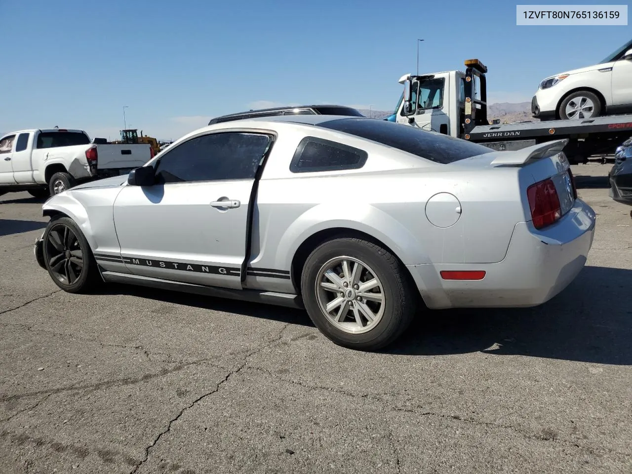 2006 Ford Mustang VIN: 1ZVFT80N765136159 Lot: 74796964