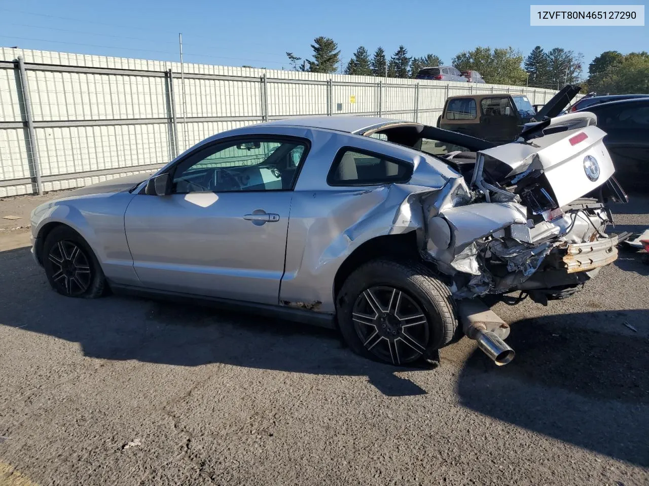 2006 Ford Mustang VIN: 1ZVFT80N465127290 Lot: 75669444