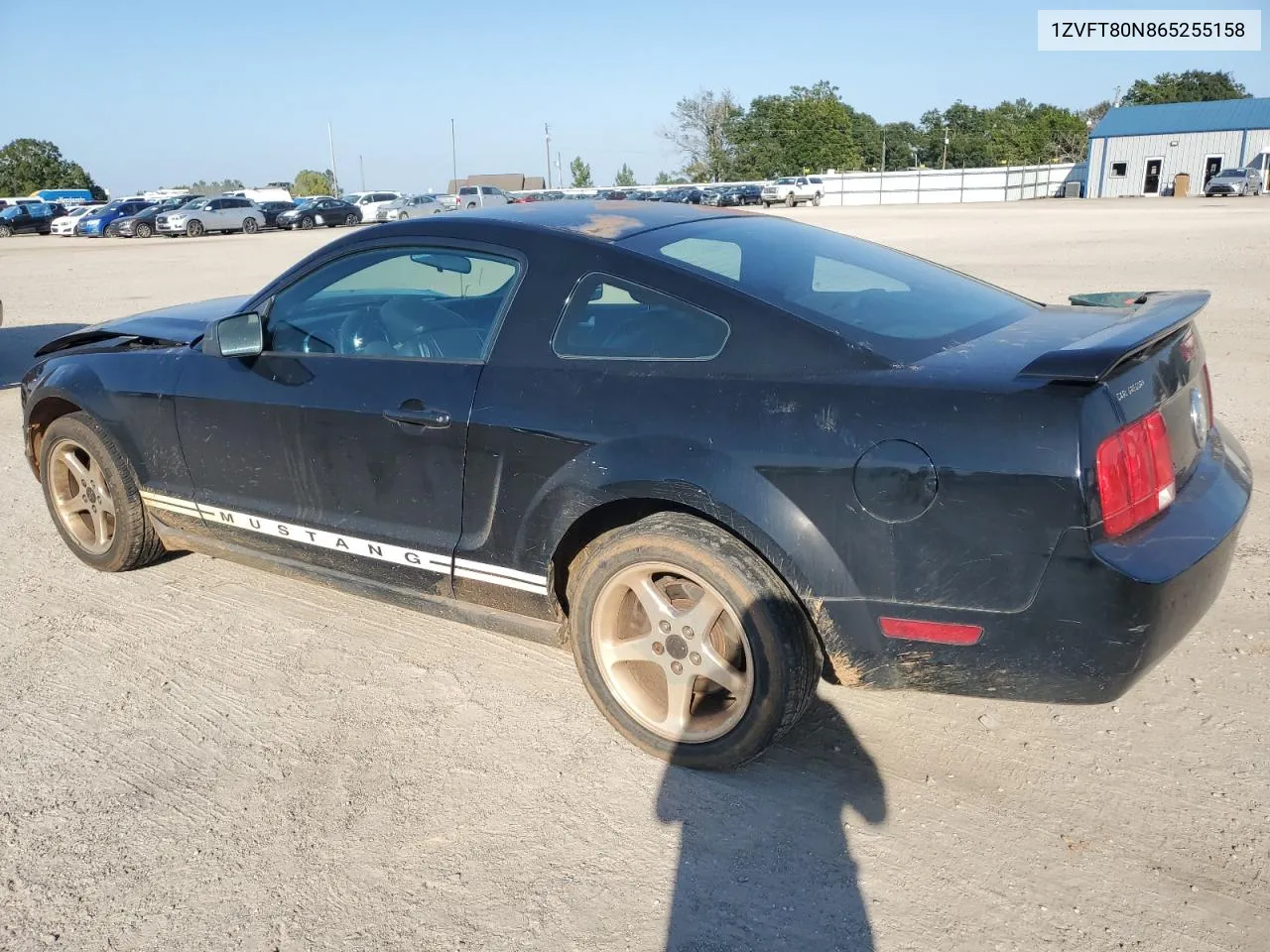 2006 Ford Mustang VIN: 1ZVFT80N865255158 Lot: 75948224